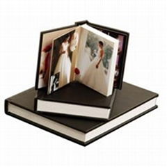 leather cover photo books