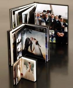 flush mount wedding photo book