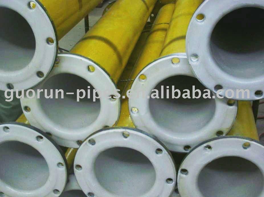 Plastic lined pipe 2