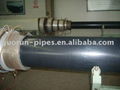 UHMW PE PIPE used in mining application 1