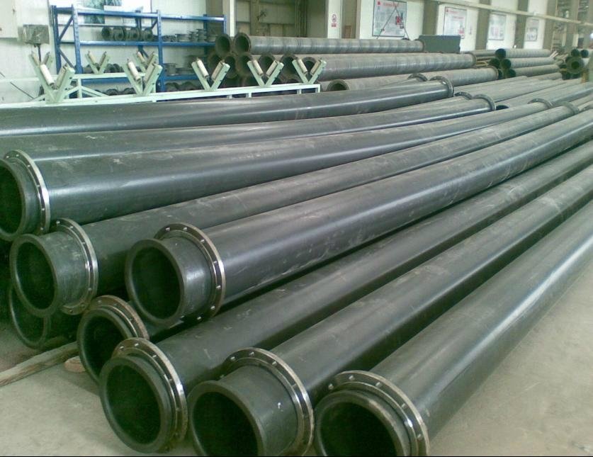 UHMW PE PIPE used in mining application 5