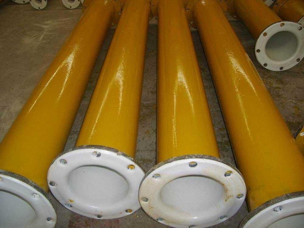 carbon steel plastic lined pipe for sea water treatment 2