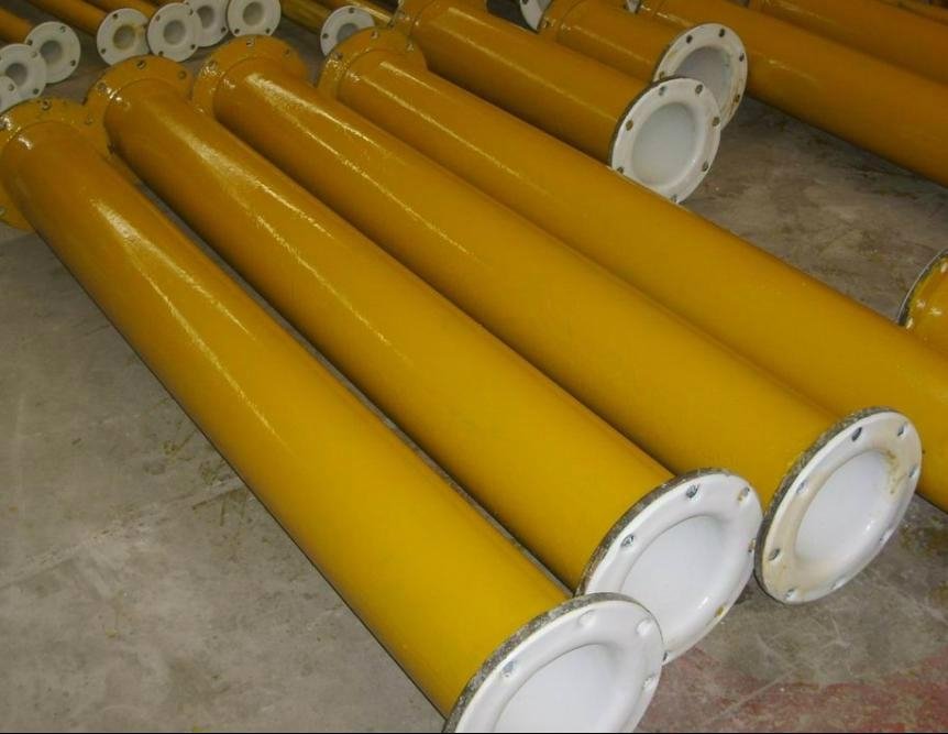 carbon steel plastic lined pipe for sea water treatment 3