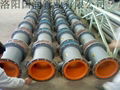 anti-corrosion rubber lined pipe used in chemical industry