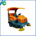 Car style floor sweeper