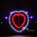 LED Night Kite,3m,Arch Dual Love,[106LED]--Leader Kite 