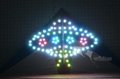 LED Night Kite,4m,UFO ,[464LED]--Leader Kite  4