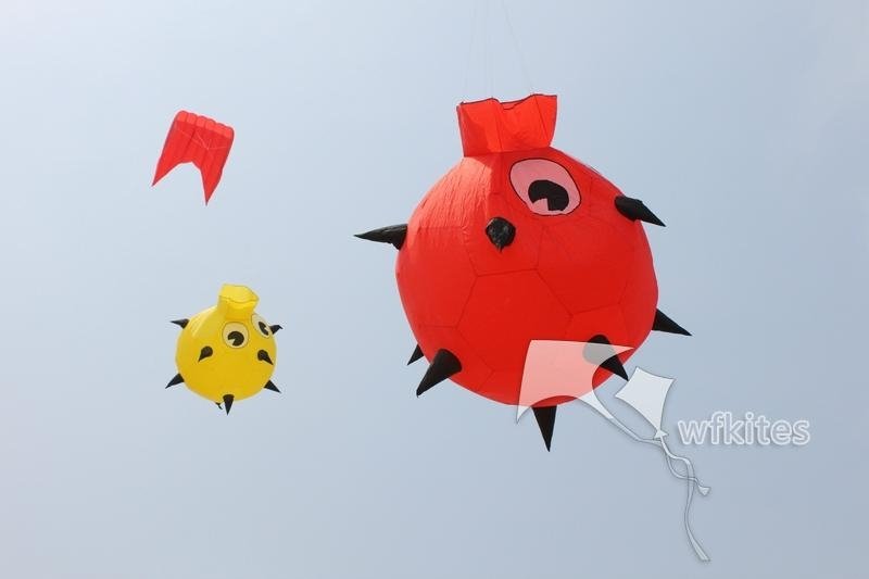 Soft Kite,Prickly ball,2.5m,Line Laundry Kite,Inflatable kite--Leader kite  2