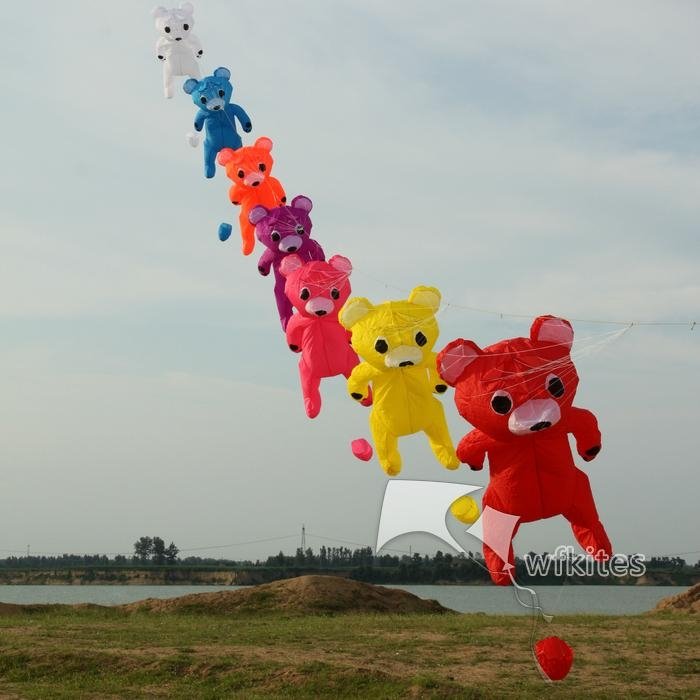 Soft Kite , Bear,3m ,inflatable kite--Leader kite 