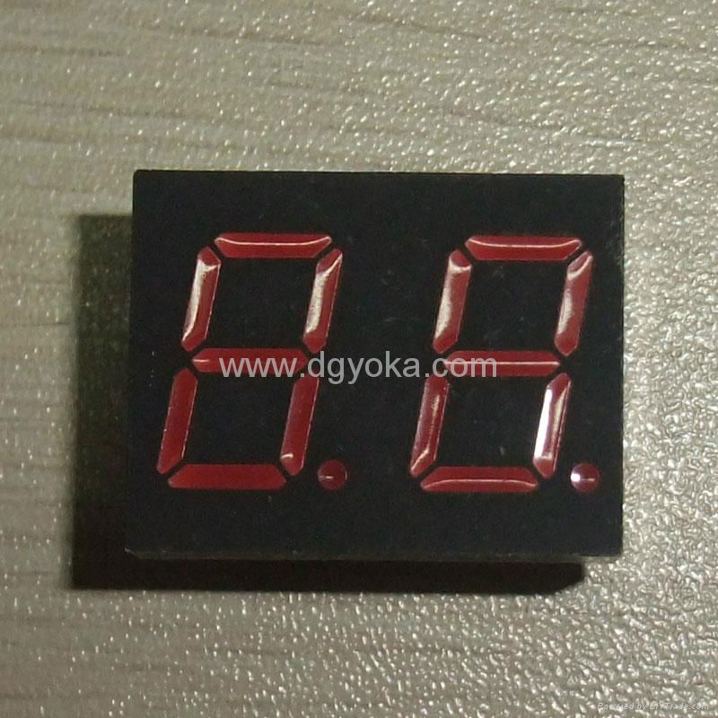 0.36" 7 segment 2 LED digital numeric display 2