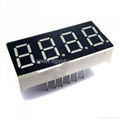 0.36" 7 segment 4 LED digital numeric