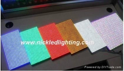 hot LED module  P10 indoor single and tri-color module