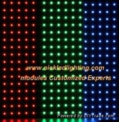RGB LED display module