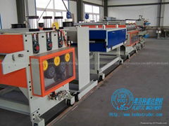 WPC PE-PP-PVC building board production line