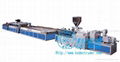 WPC PE profile extrusion line| WPC profile production line 1