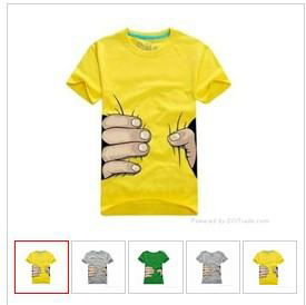 2012 later popular t-shirts for men and women , cheap cotton t-shirts
