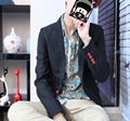 2012 men's fashion korean slim suit