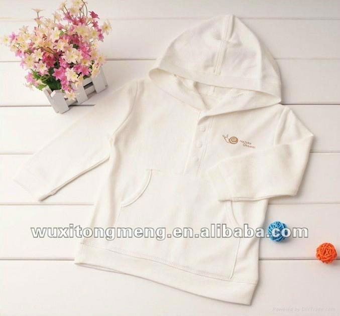 100% organc cotton baby hoody,infant hoody,baby wear