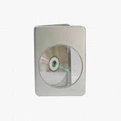 DVD packaging tin box with clear pvc window,metal media packaging