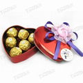 Heart shape valentine gift can,metal chocolate container,tin valentine promotion 1