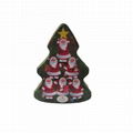 Santa Christmas Tree Tin box 2