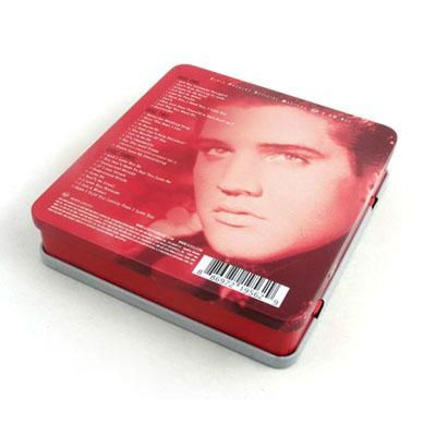 CD DVD packaging box,rectangular cd metal case,cd tin packaging 3