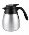 Stainless Steel Double Wall Vacuum Coffee Pot 2.0L 4