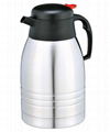 Stainless Steel Double Wall Vacuum Coffee Pot 2.0L 5