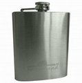 7oz Stainless Steel Hip Flask Set with 4 Cups and a pouring funnel 2