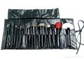elegant 18pcs cosmetic/makeup brush set