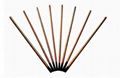 round copper coated carbon electrodes