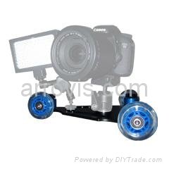 3 Wheels Dolly for DSLR, DSLM Camera video cam 2