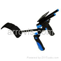 DSLR Video Stabilizer with 15mm rod clamp