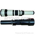 Telephoto Lens for DSLR with focal distance 650-1300mm 
