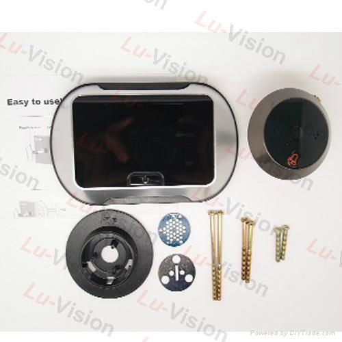 Doorbell Digital Peephole Door Viewer of Taking Photo Spyhole Security Camera