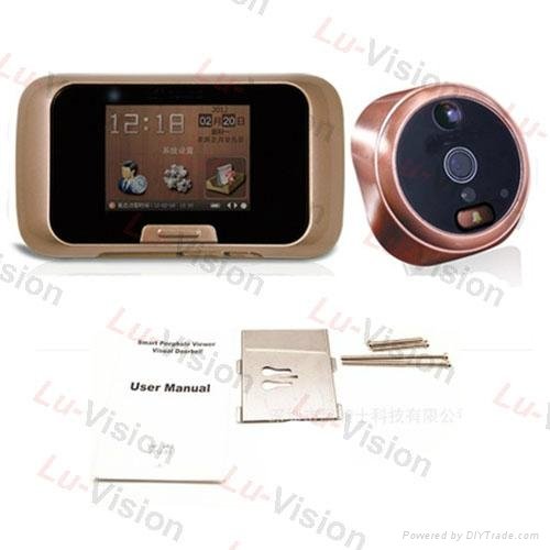 Take Photo Motion Detect Recording Door Phone Peephole Digital Viewer Door Cam
