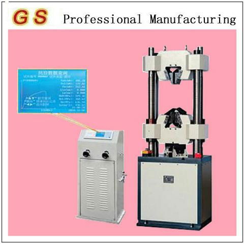 WE Series LCD Display Hydraulic Universal Testing Machine