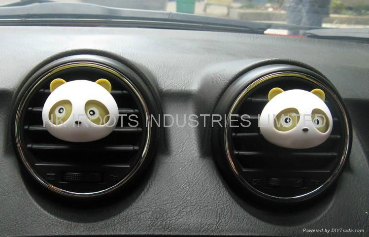 panda car vent air freshener 3