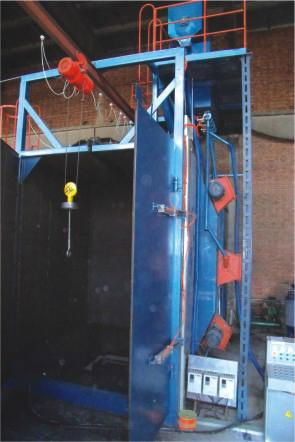 Hanging Chain Shot Blasting Machine  2