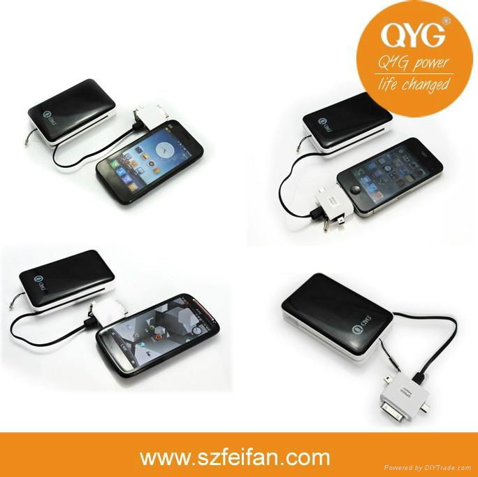 6000mAh MFI portable power bank 3