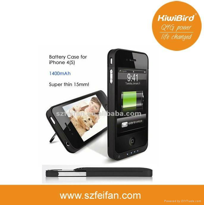 FC8 Backup power case for iphone 4