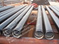 DN125 ST52 concrete pump straight pipe for Schwing Pump 1