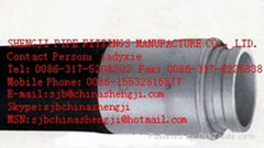 DN125 3m 85bar PM Pump end Hose For Concrete Pump 