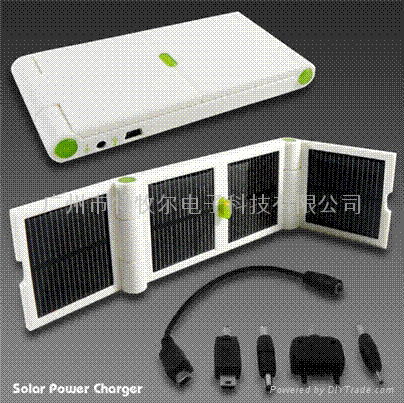 Portable Folding Solar  Charger for iphone/ipad/digital cameras 3