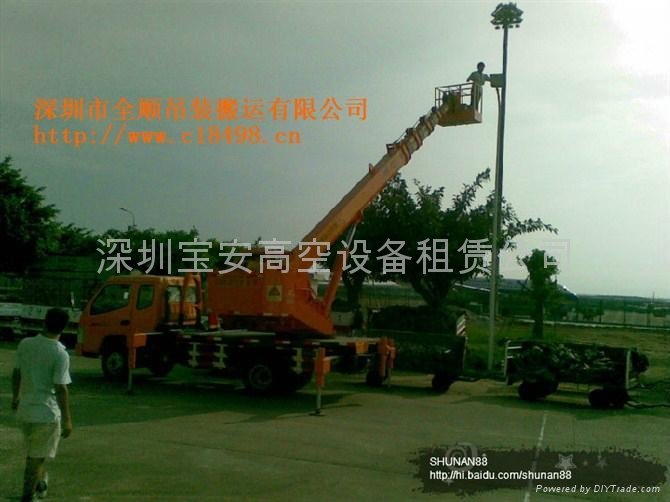 深圳路燈維修工程車出租