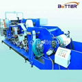 Medical adhesive plaster coating machine