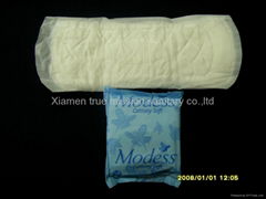 modess sanitary napkin