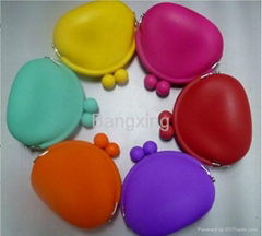 silicone coin purse, coin bag