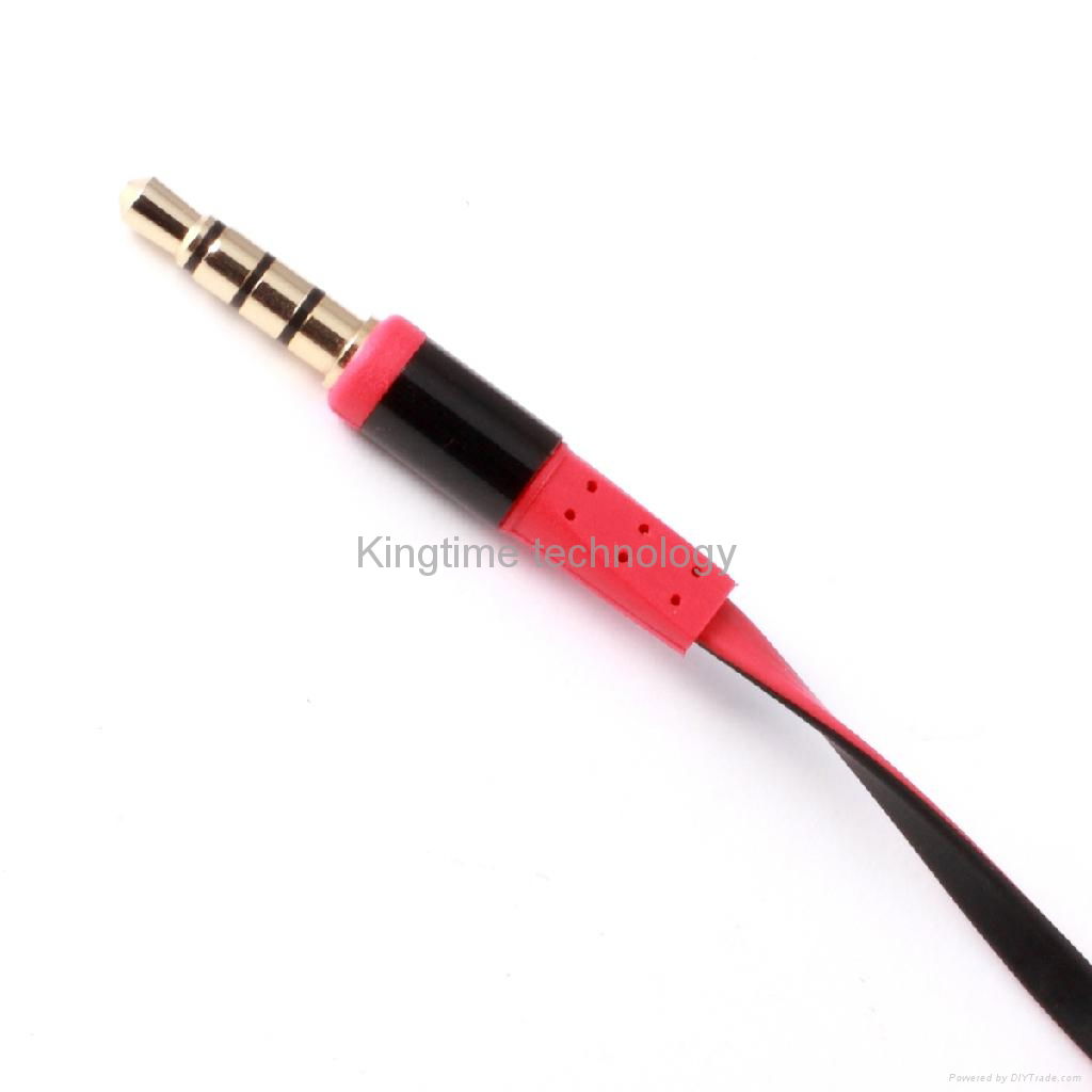 Flat cable earphones KT-096 5