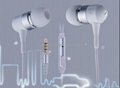 metal earphones, in-ear headphones, noise-cancelling earphones